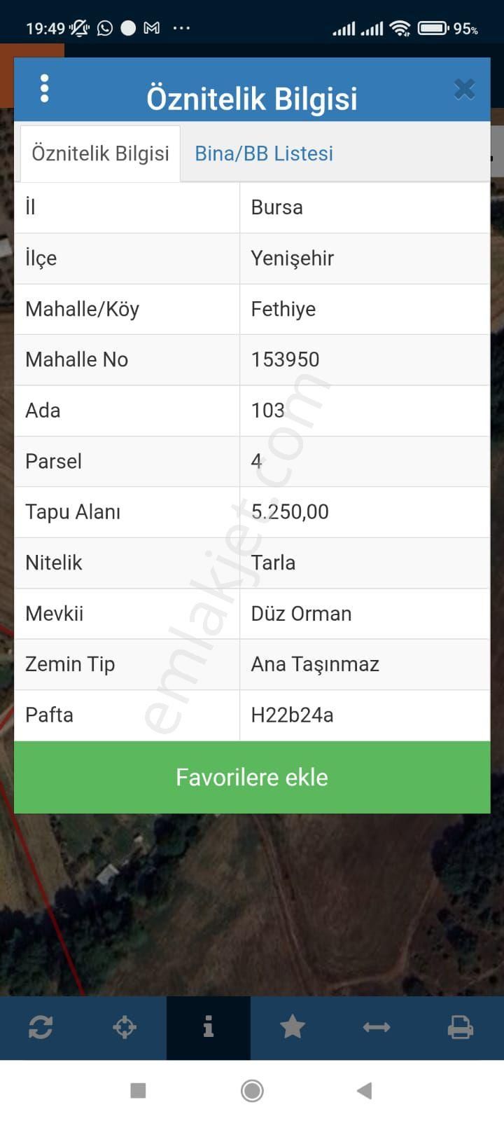 Rt Safirden Yenişehir Fethiye Köyü Asfalt Yola Cephe Satılık Tarla - Görsel 9