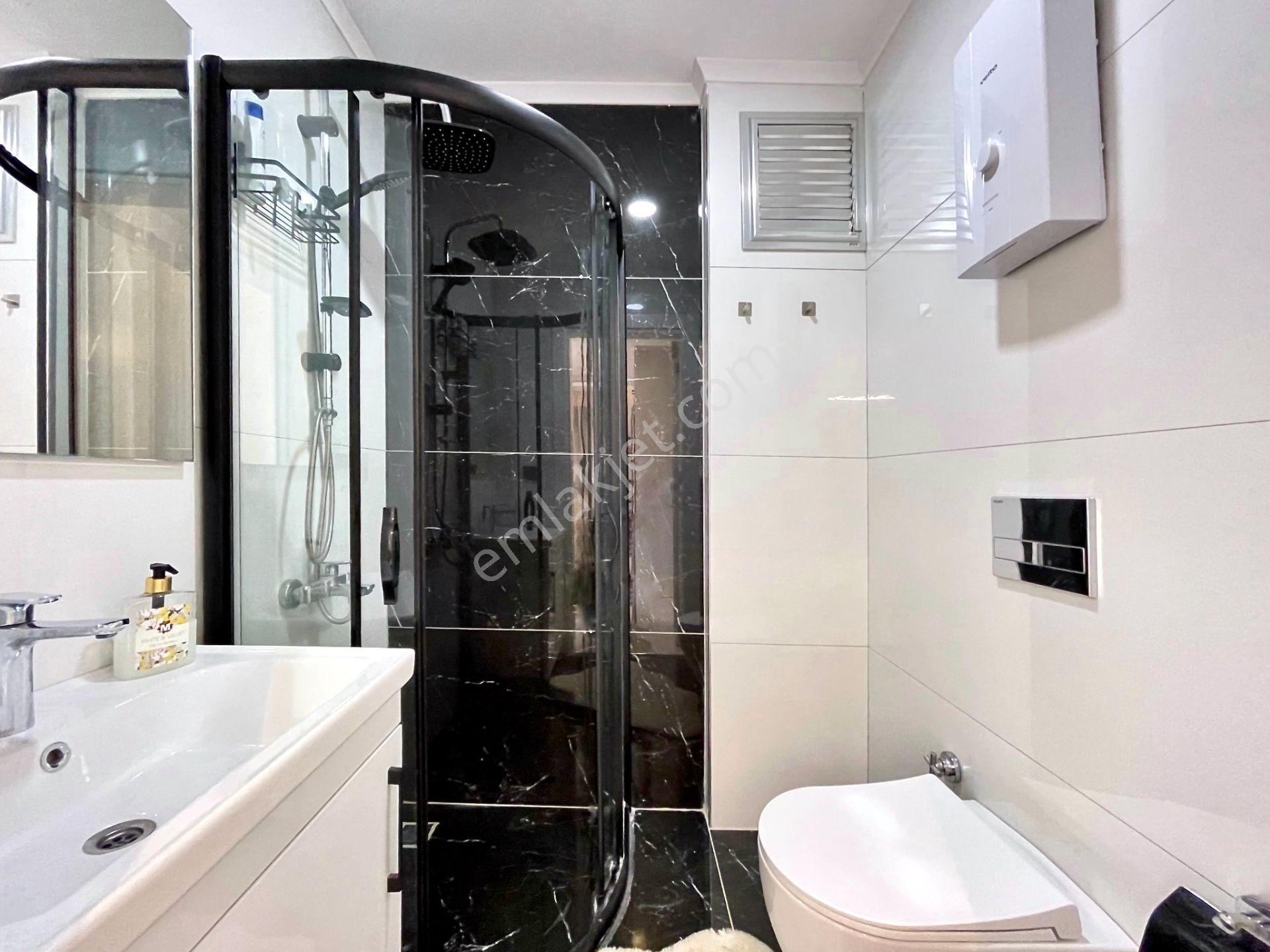 Alanya Kargıcak'ta Bahçeye Çıkışlı 1+1 Daire, Lüks Sitede - Görsel 11