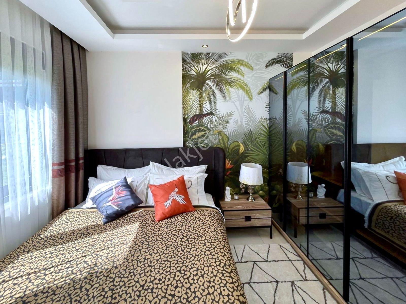 Alanya Kargıcak'ta Bahçeye Çıkışlı 1+1 Daire, Lüks Sitede - Görsel 10