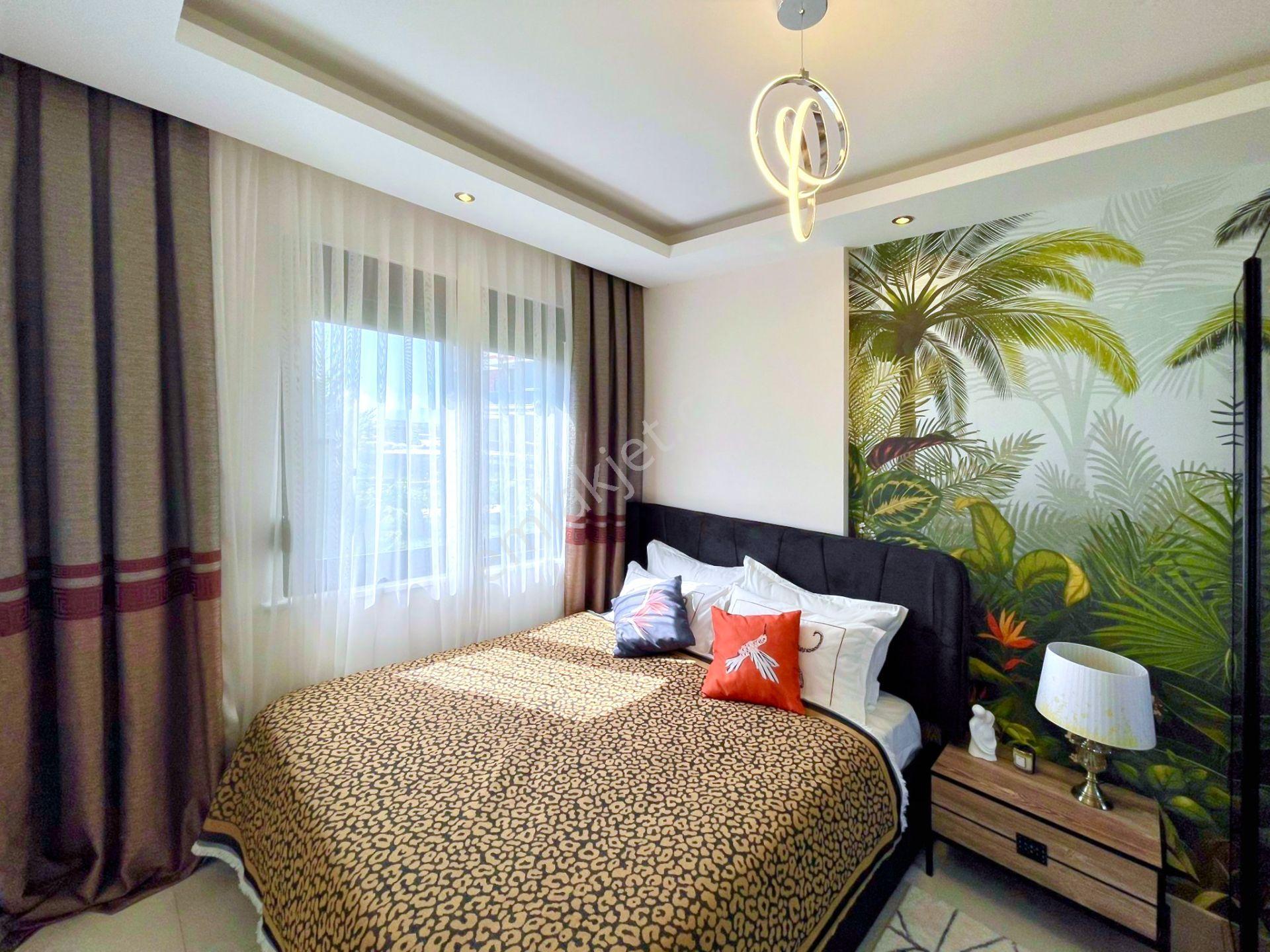 Alanya Kargıcak'ta Bahçeye Çıkışlı 1+1 Daire, Lüks Sitede - Görsel 8