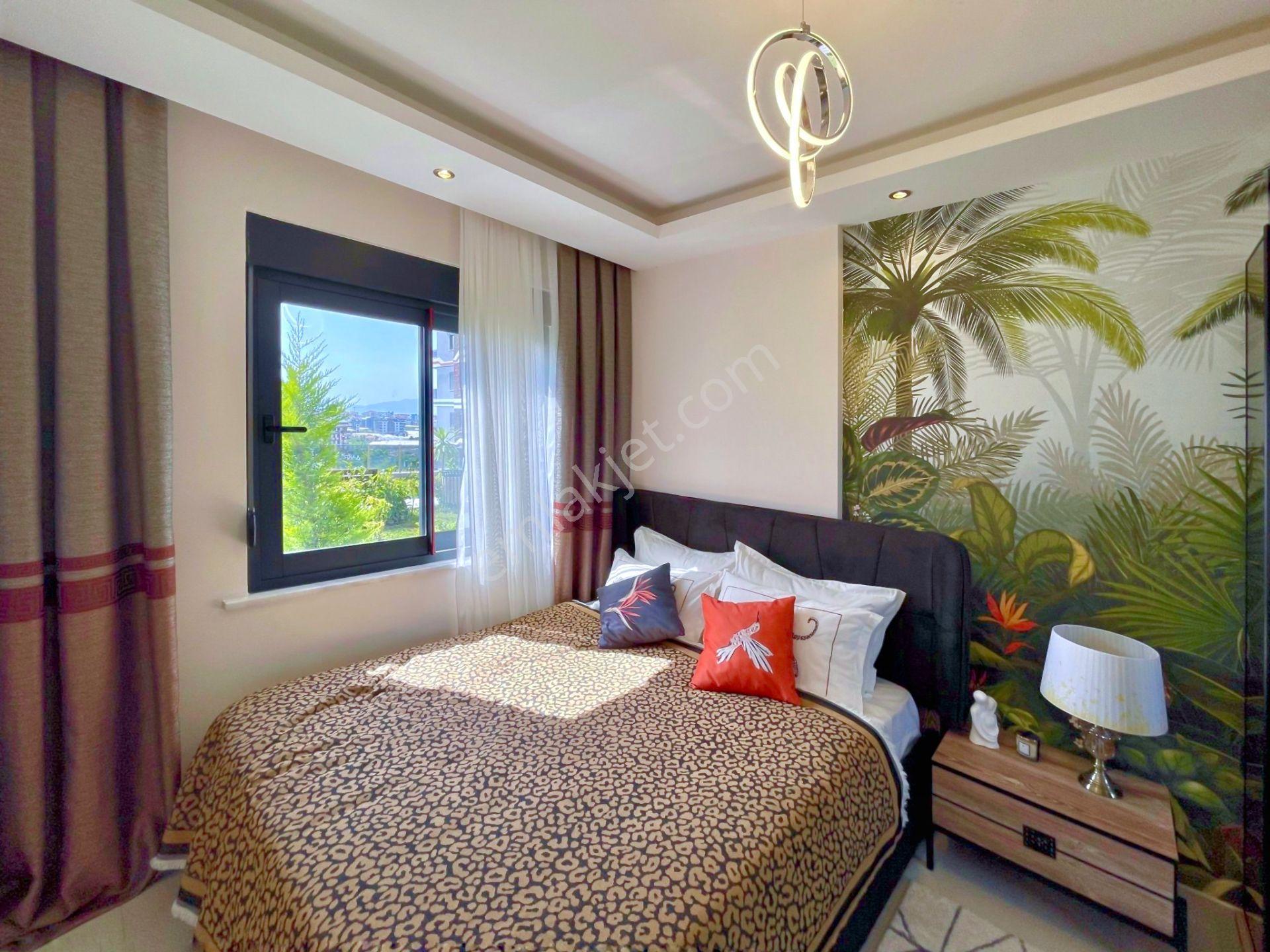 Alanya Kargıcak'ta Bahçeye Çıkışlı 1+1 Daire, Lüks Sitede - Görsel 7