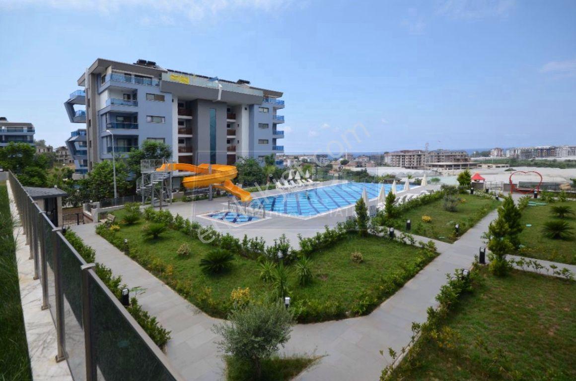 Alanya Kargıcak'ta Bahçeye Çıkışlı 1+1 Daire, Lüks Sitede - Görsel 31