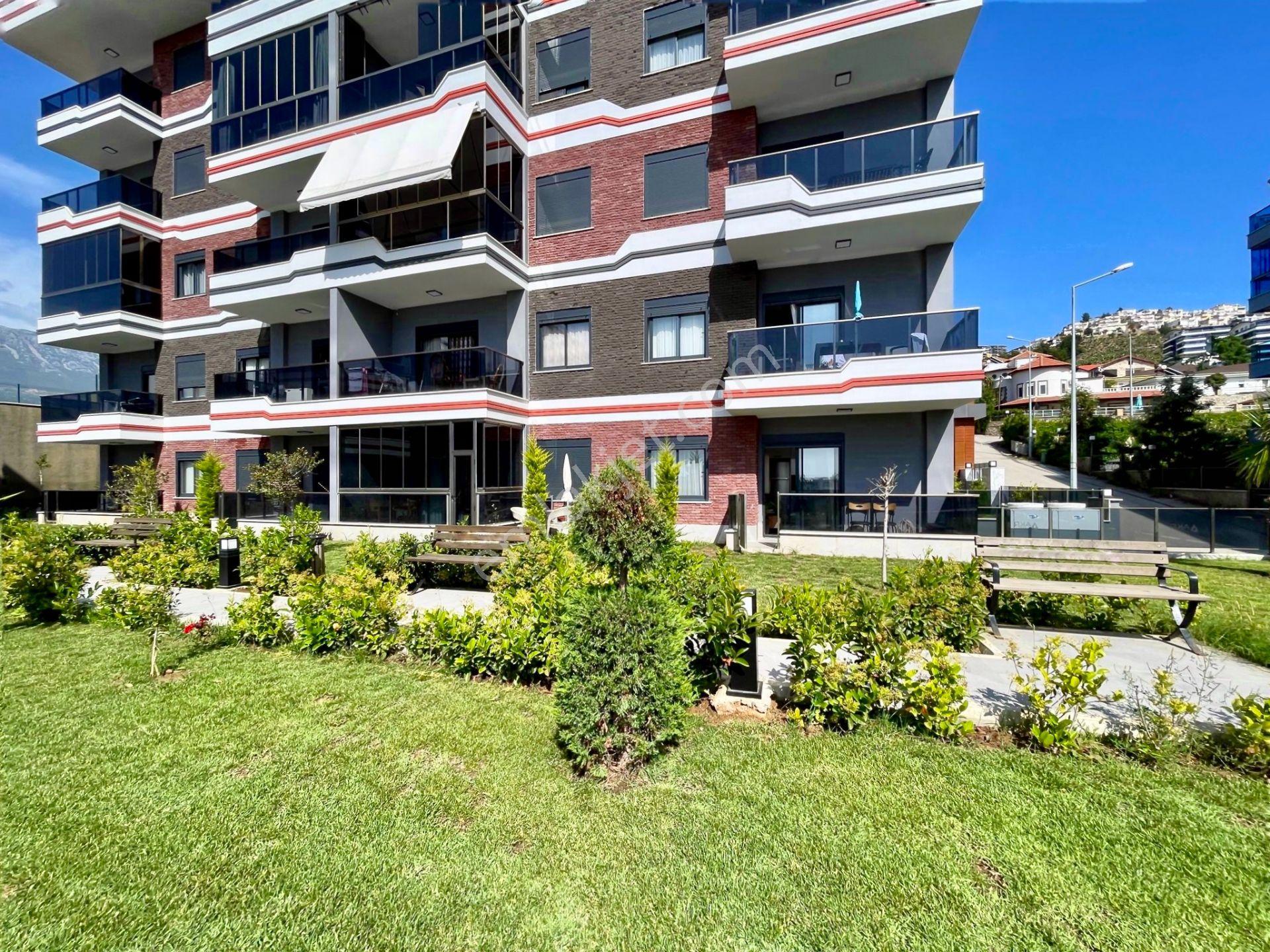 Alanya Kargıcak'ta Bahçeye Çıkışlı 1+1 Daire, Lüks Sitede - Görsel 17