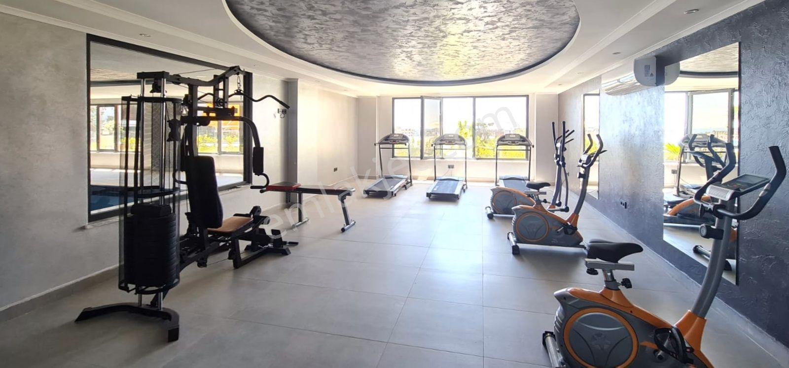 Alanya Kargıcak'ta Bahçeye Çıkışlı 1+1 Daire, Lüks Sitede - Görsel 27