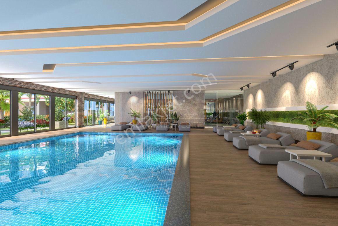 Alanya Kargıcak'ta Bahçeye Çıkışlı 1+1 Daire, Lüks Sitede - Görsel 19