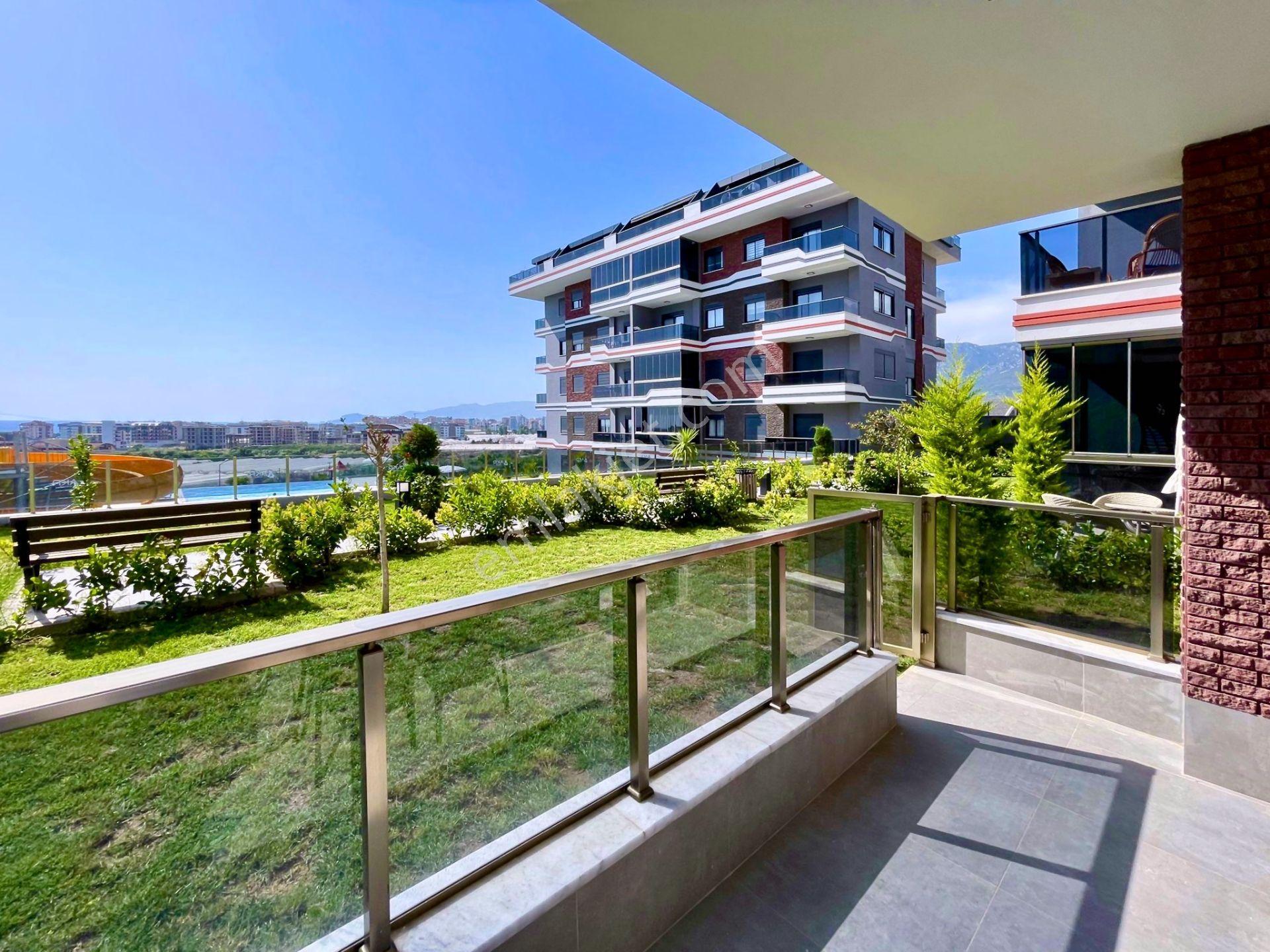 Alanya Kargıcak'ta Bahçeye Çıkışlı 1+1 Daire, Lüks Sitede - Görsel 13