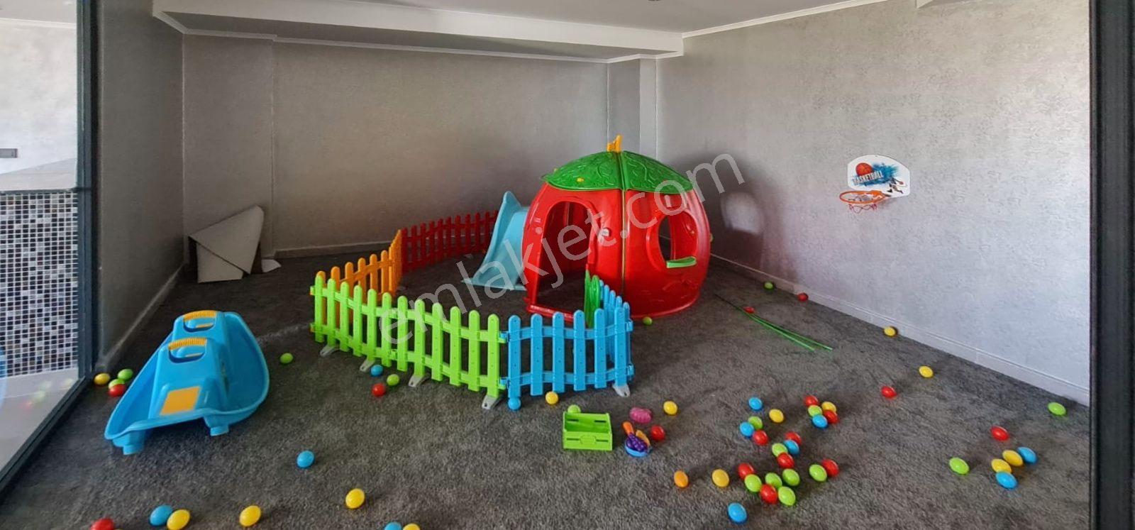 Alanya Kargıcak'ta Bahçeye Çıkışlı 1+1 Daire, Lüks Sitede - Görsel 28