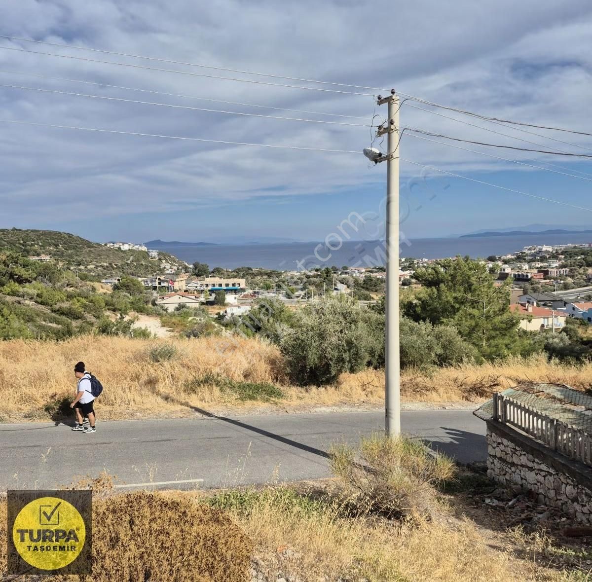 Karaburun İskele De Satılık 544 M2 Manzaralı Müstakil Arsa - Görsel 2