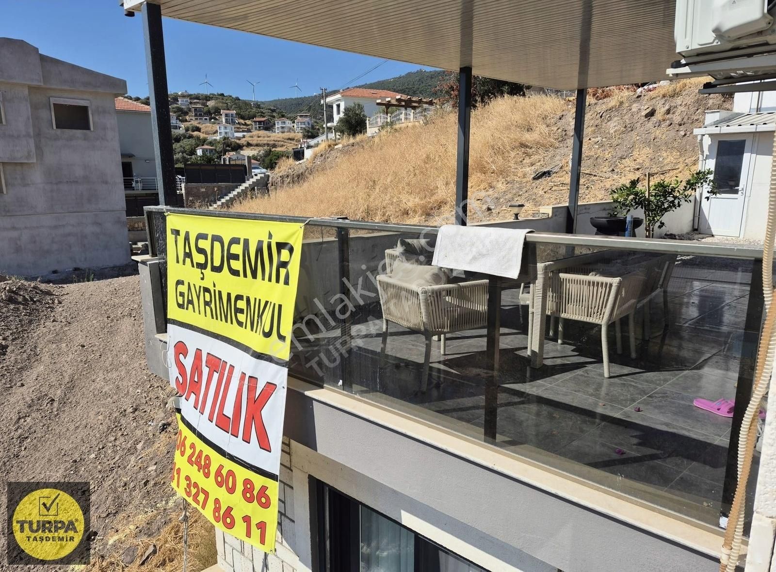 Yeni Foça Da Satılık 330 M2 Arsalı Müstakil 5+1 Tribleks Villa - Görsel 27