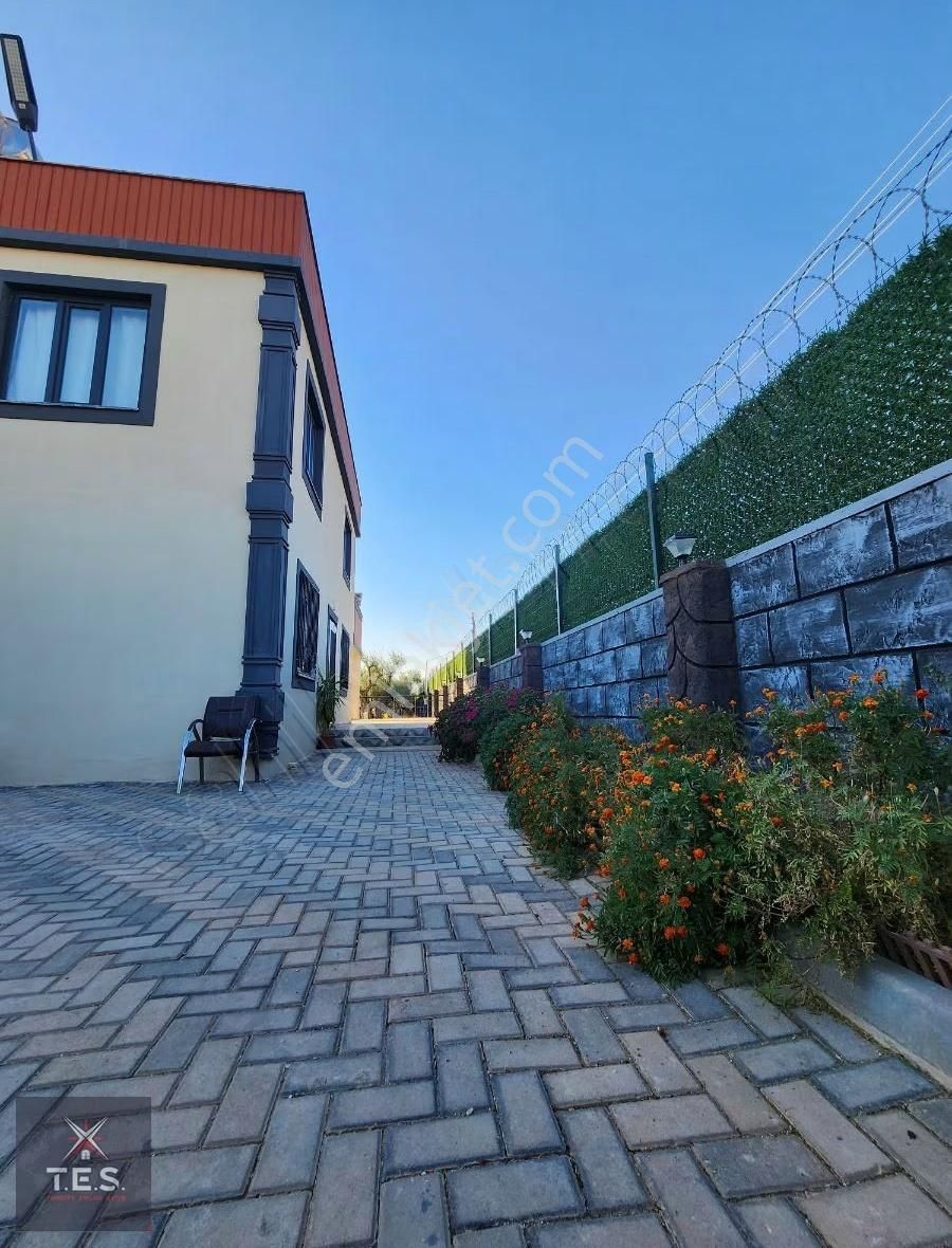 T.e.s.'den Yol Üstü Havuzlu Bakımlı Masrafsız Bağ Evi - Görsel 17