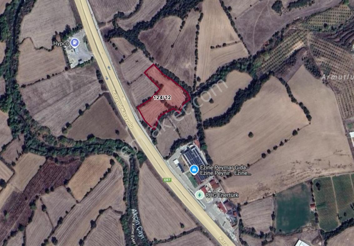 Ezine Bahçeli'de Çanakkale- İzmir Otoyoluna Cephe Satılık Arsa - Görsel 17