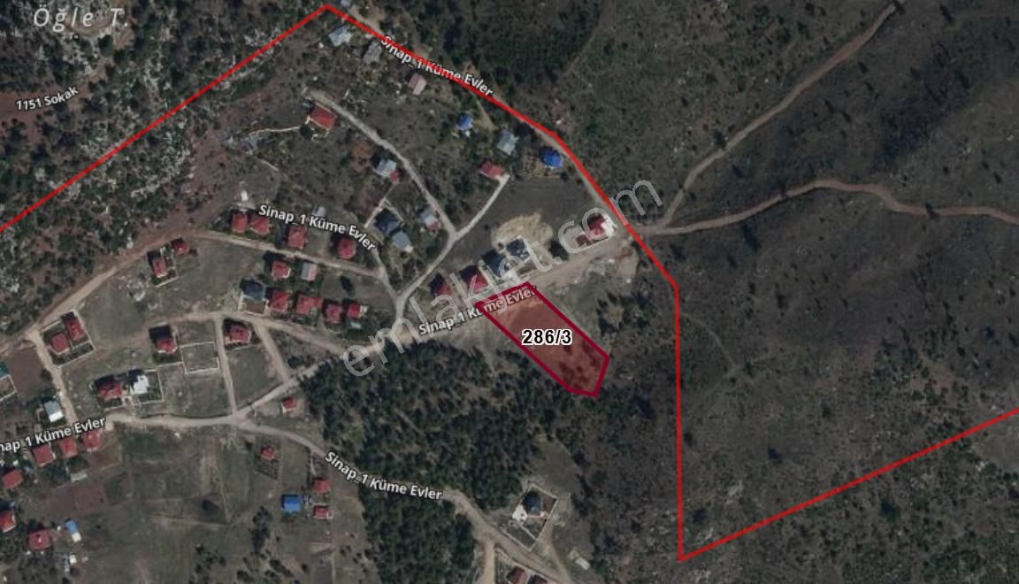Mersin Toroslar Ayvagediği Sinap’ta Satılık Arsa Arazi Tarla - Görsel 3
