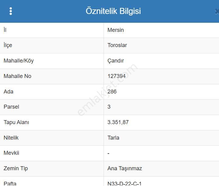 Mersin Toroslar Ayvagediği Sinap’ta Satılık Arsa Arazi Tarla - Görsel 4