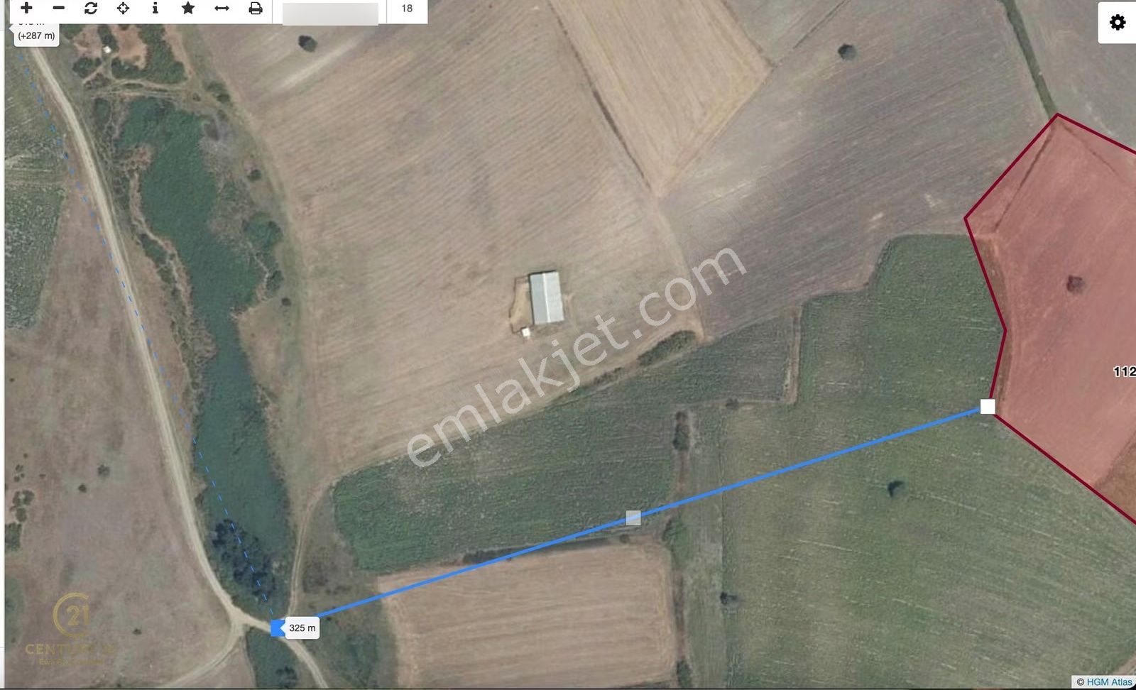 Century21 Ewa'dan Karacabey Karakoca 16750m2 Satılık Tarla - Görsel 4