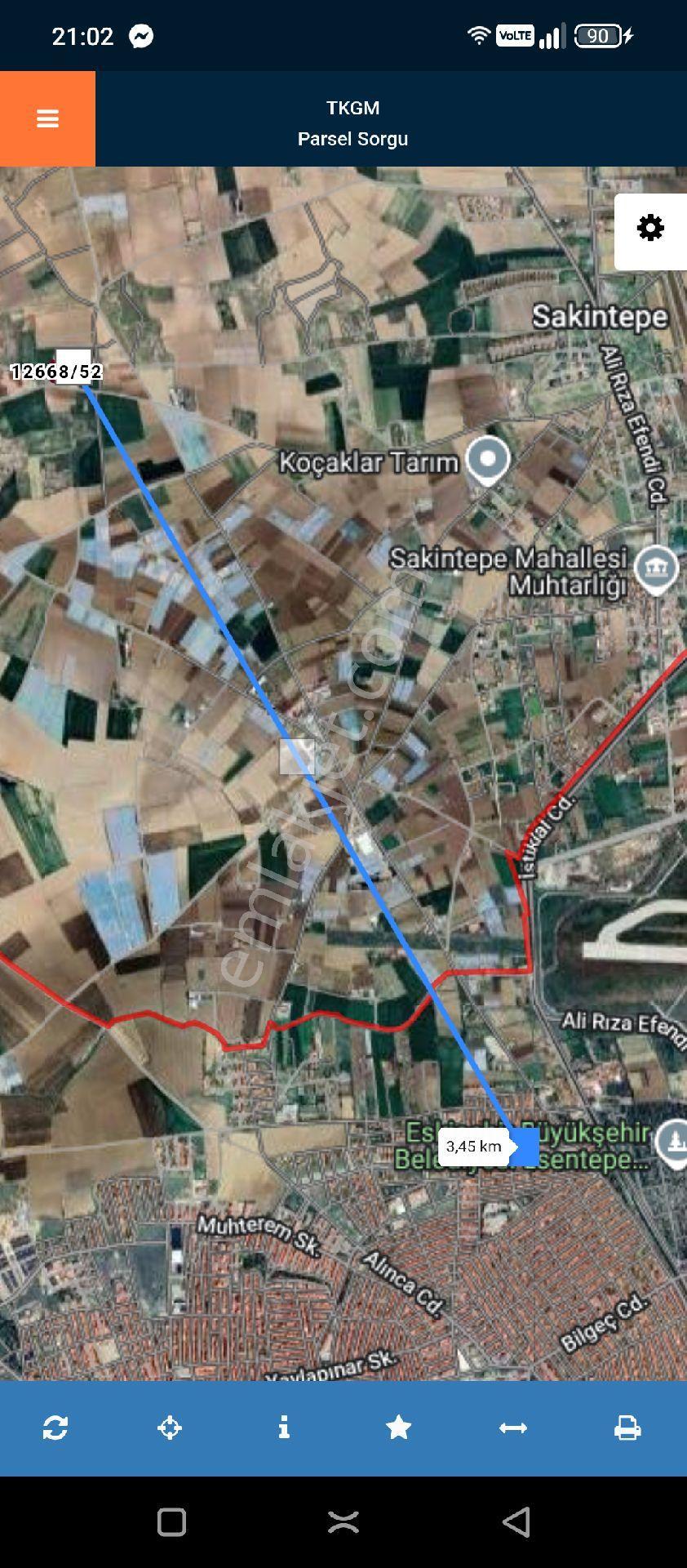 Fazel Gayrimenkul Den Satılık Tarla Sakintepe Mahallesi Nde 2057 - Görsel 2