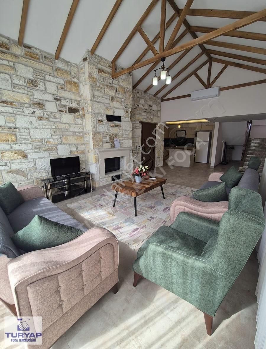 Turyap Foça'dan Satılık Dubleks Havuzlu Müstakil Villa - Görsel 21