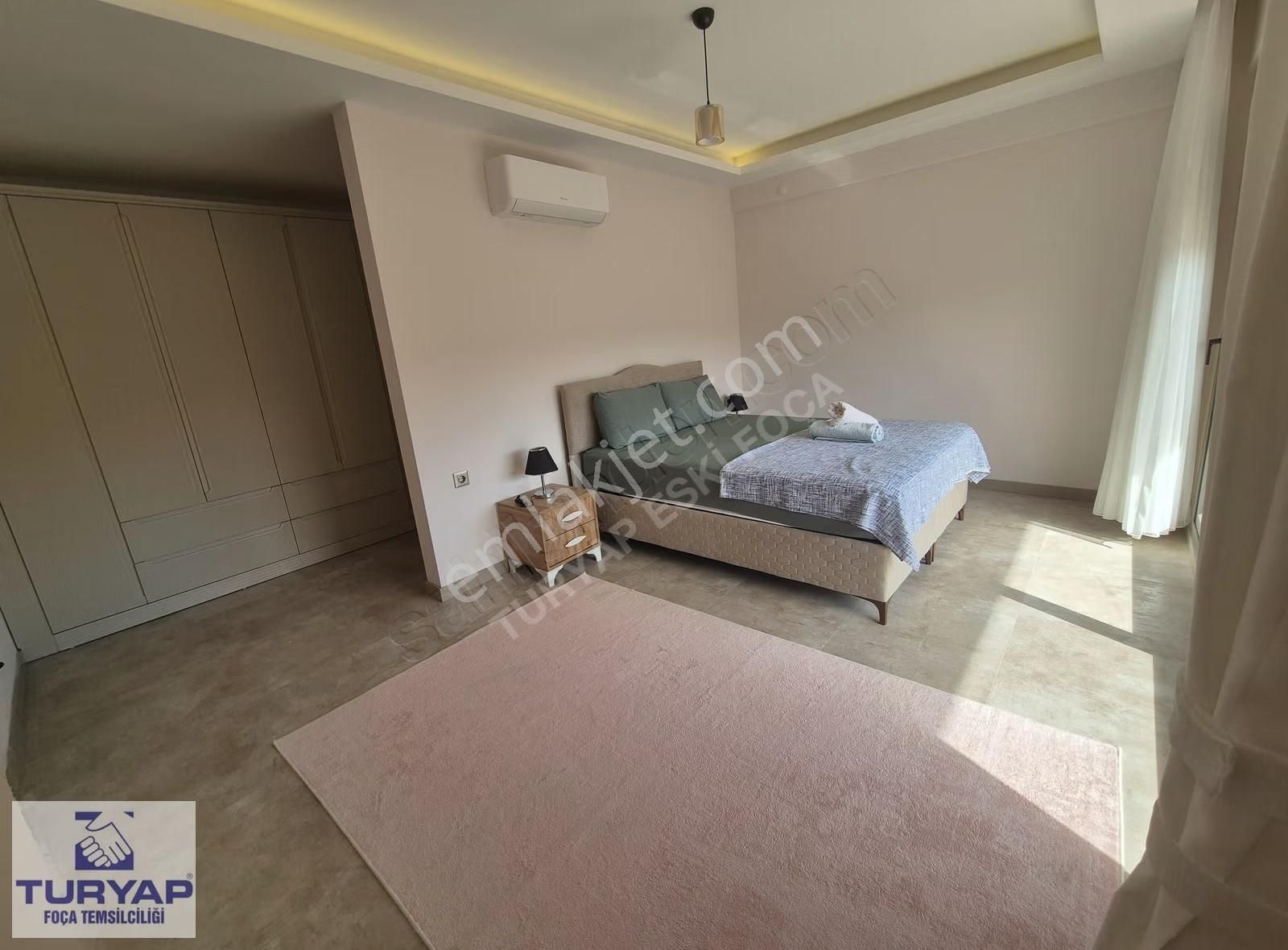 Turyap Foça'dan Satılık Dubleks Havuzlu Müstakil Villa - Görsel 12