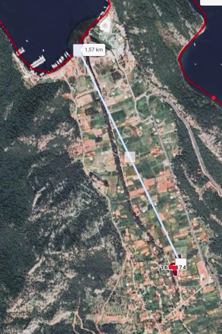 Marmaris Turgutköy Ana Yol'da Köy İçi İmarlı