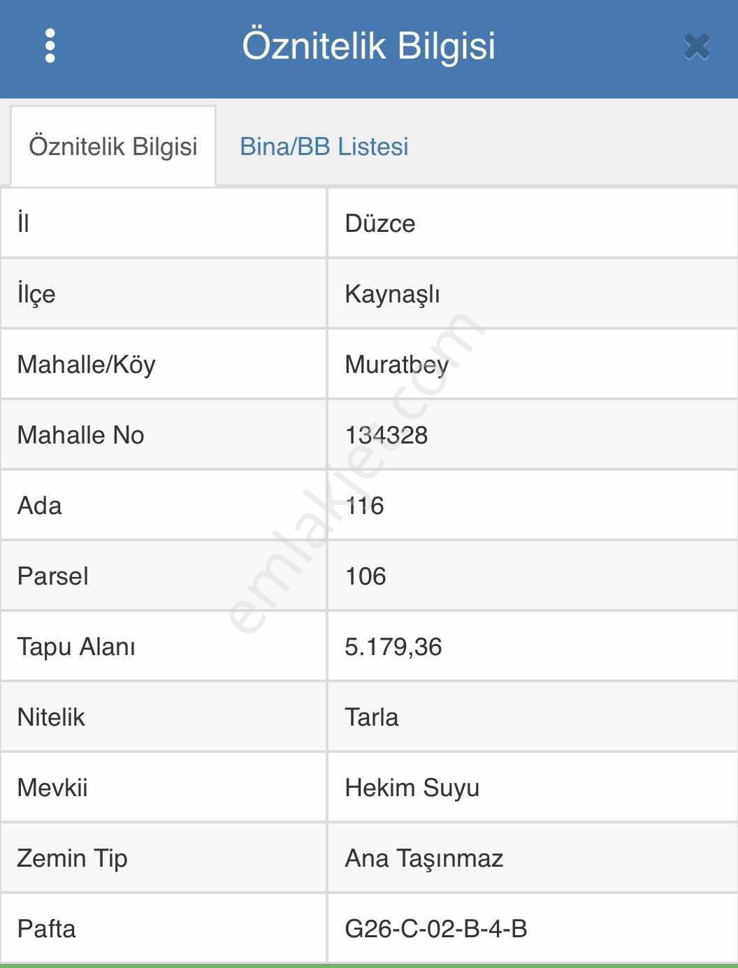Ruşen Aydın Gyd'dan Kaynaşlı Muratbey'de Satılık Kupon Arazi - Görsel 4