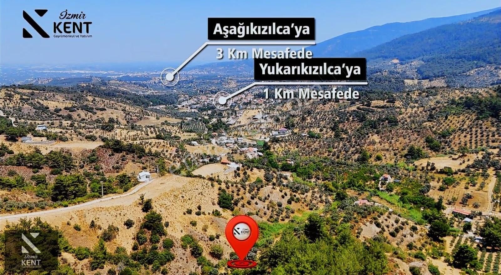 Kemalpaşa Yukarıkızılca Satılık 950 M2 Bahçe Tek Tapu - Görsel 6