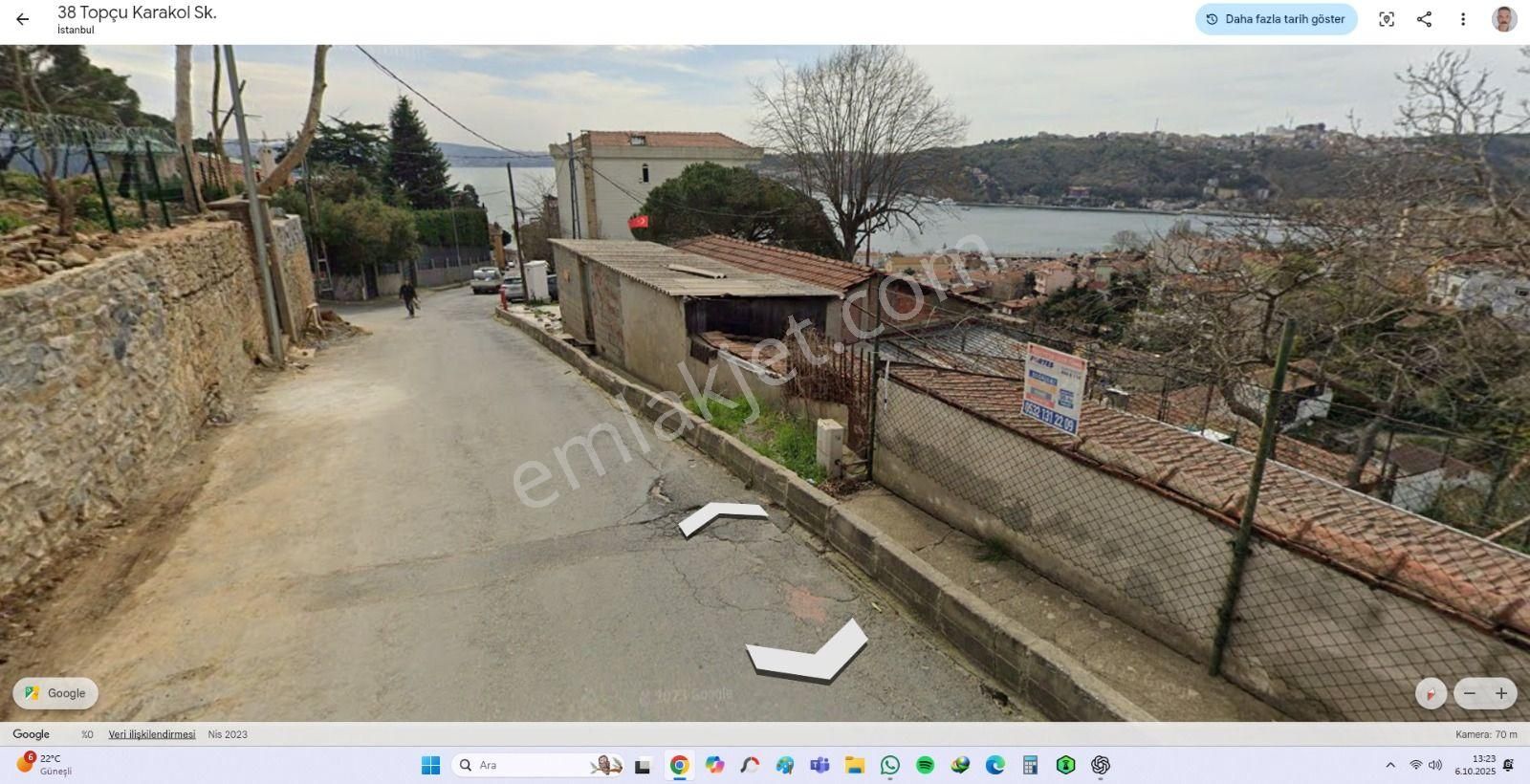 Sarıyer Büyükdere 652 Ada 2 Parsel Kelepir Arsa 200m2 - Görsel 2