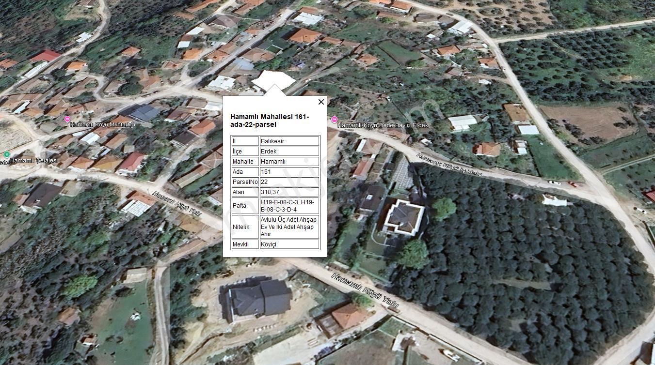 Balıkesir Erdek Hamamlı Mah. 310 M2 Satılık Arsa Ve Müstakil Ev - Görsel 7