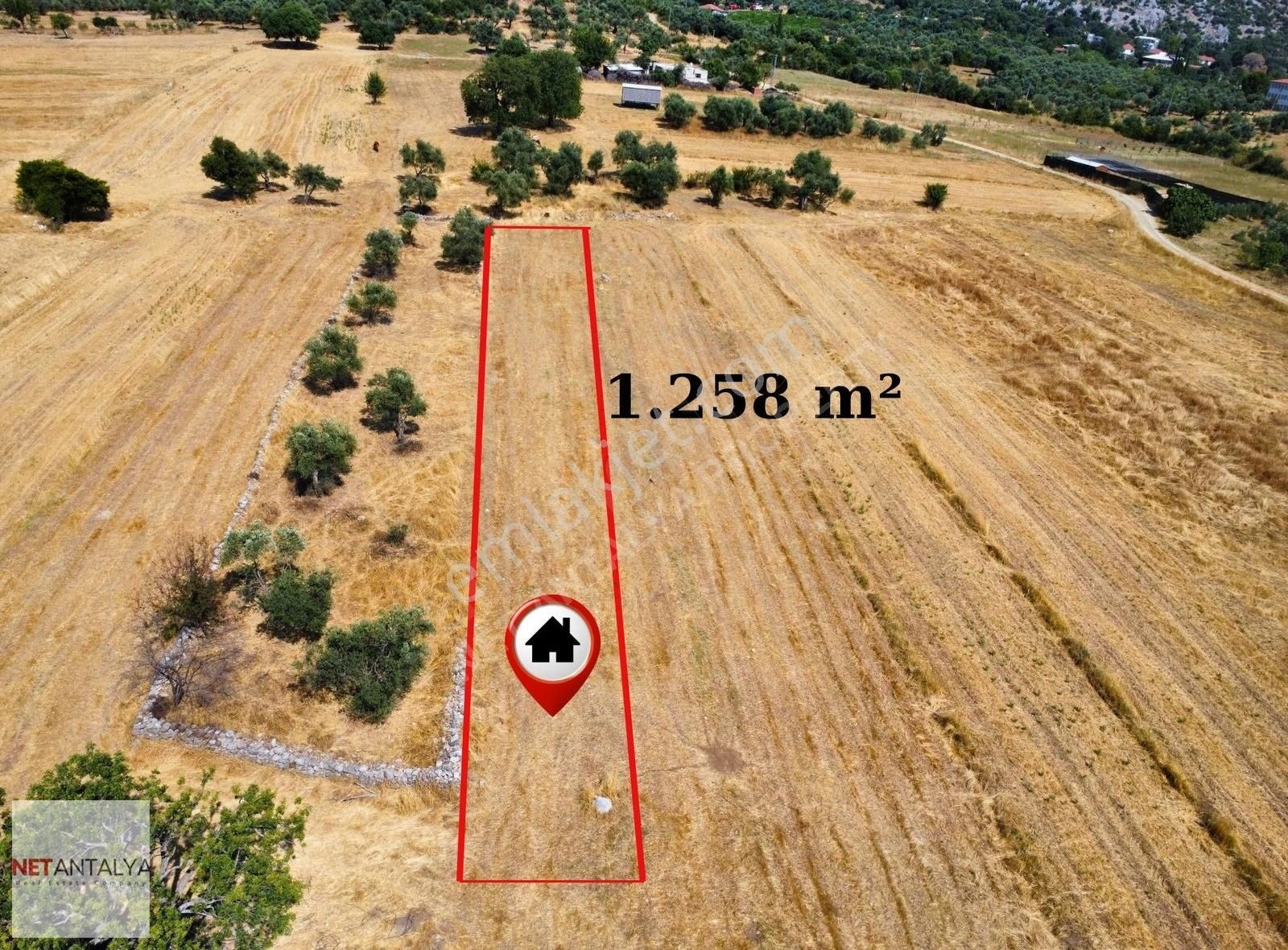Döşemealtı Killik'te Tek Tapu 1258 M² Satılık Arazi │net Antalya - Görsel 8