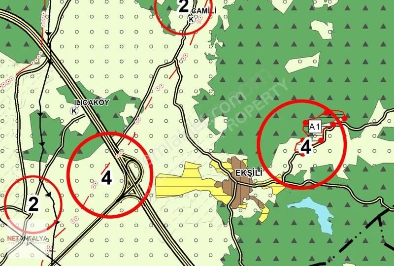 Döşemealtı Ekşili'de 535 M² Satılık Arazi - Görsel 2