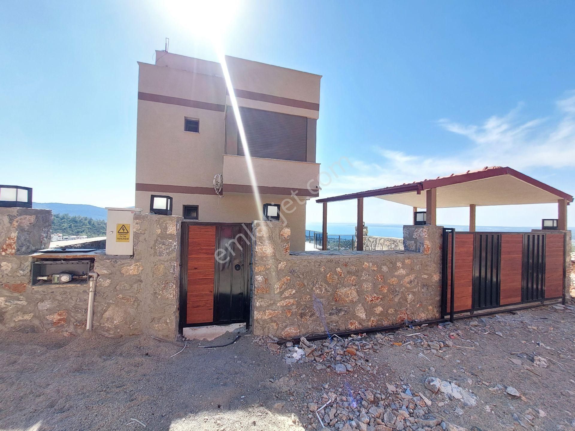 3+2 Villamız Çift Mutfak, Full Panoramik Deniz Doğa Orman Ve Havuz Manzaralı, Çift Mutfaklı, O - Görsel 17