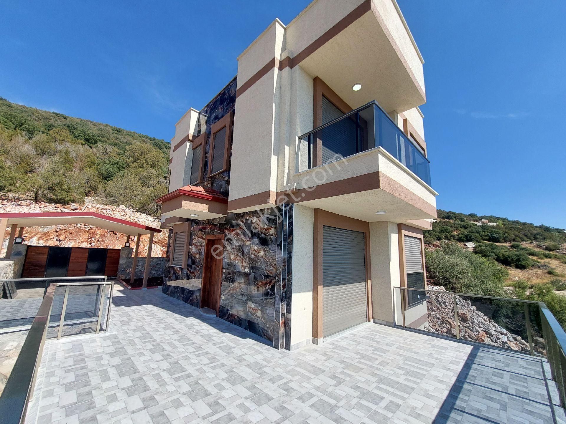 3+2 Villamız Çift Mutfak, Full Panoramik Deniz Doğa Orman Ve Havuz Manzaralı, Çift Mutfaklı, O - Görsel 14