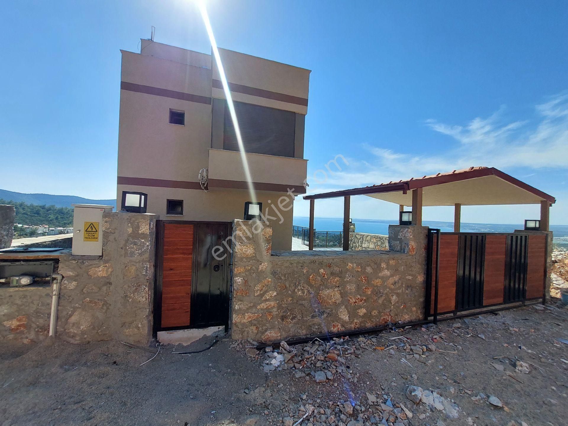 3+2 Villamız Çift Mutfak, Full Panoramik Deniz Doğa Orman Ve Havuz Manzaralı, Çift Mutfaklı, O - Görsel 16