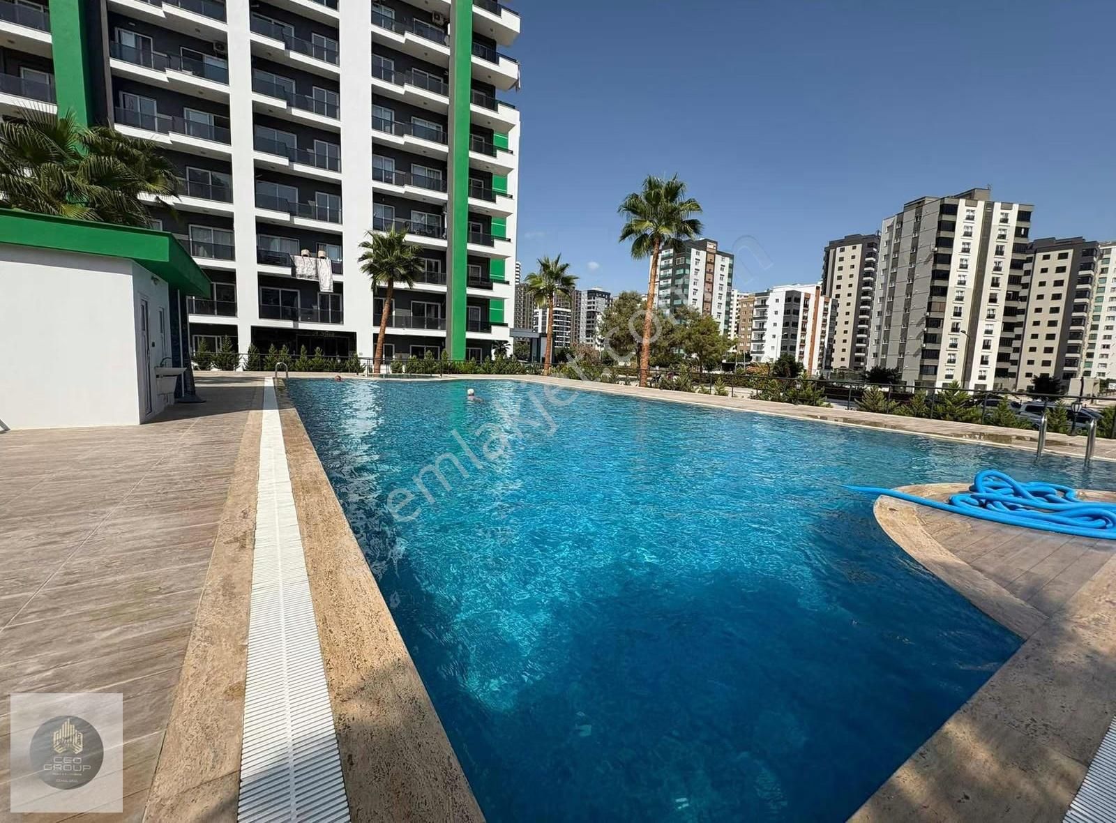 Mersin Mezitli Solide Satılık 1+1 Havuzlu Daire - Görsel 16