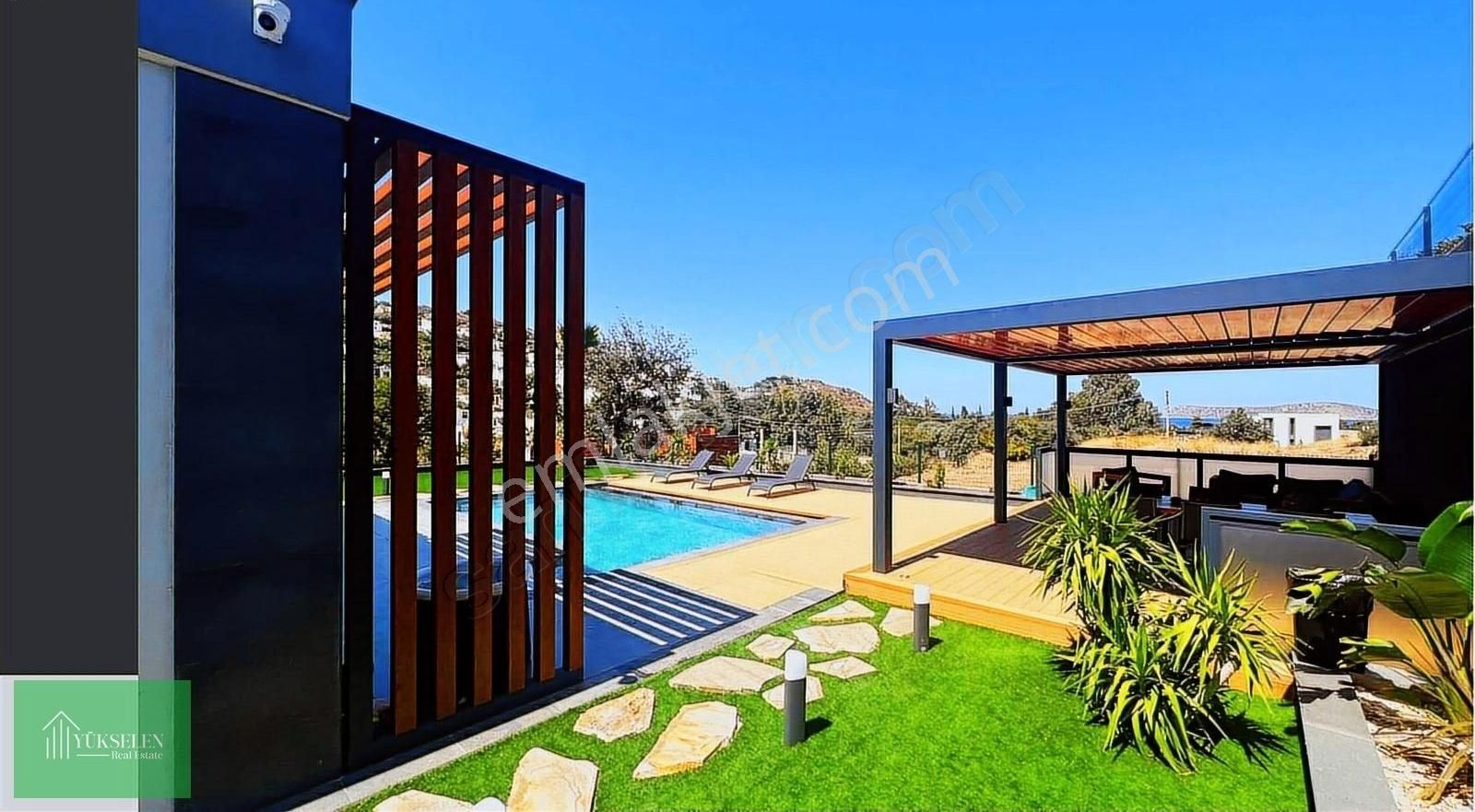 Gümüşlük Koyunbabada Tek Kat Müstakil Havuzlu Villa - Görsel 7