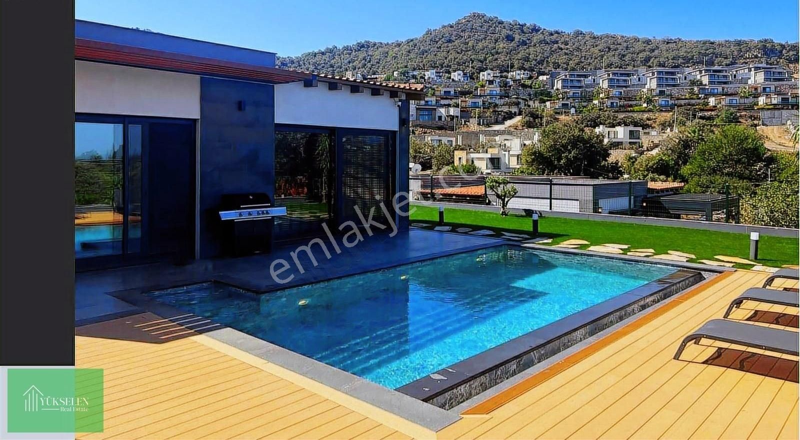 Gümüşlük Koyunbabada Tek Kat Müstakil Havuzlu Villa - Görsel 17