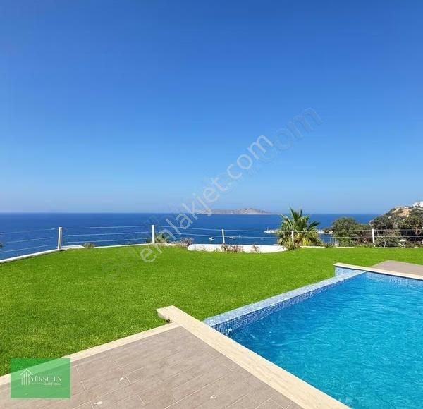 Full Deniz Manzaralı Denize Sıfı Lokasyonda Satılık Villa - Görsel 10