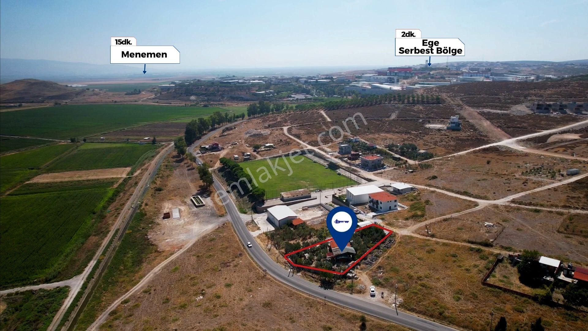 Menemen Maltepe'de Villa İmarlı 907 M2 Köşe Parsel Satılık Arsa - Görsel 2