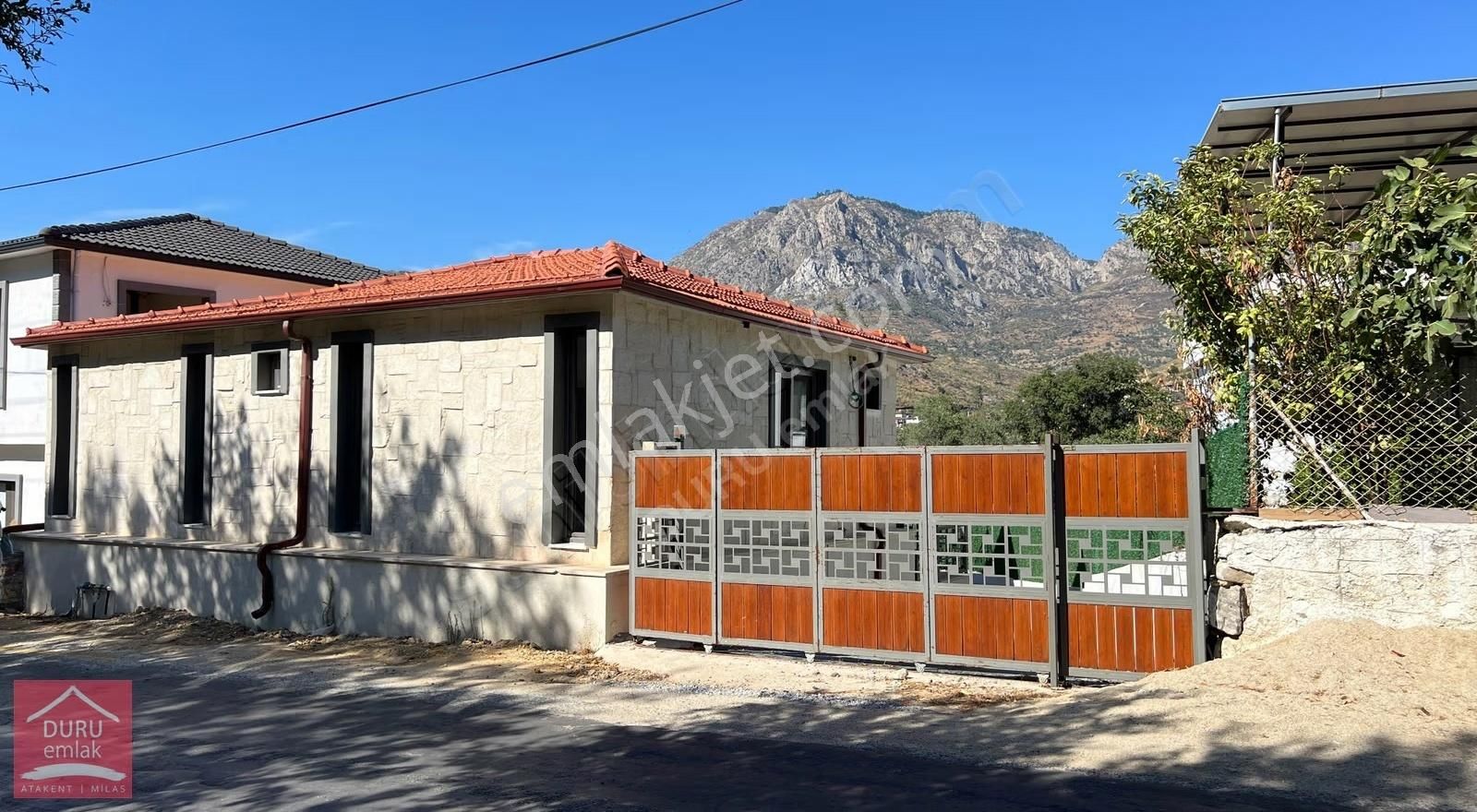 Muğla Milas Çökertme Anayola Cephe 675m² İçinde 2 Katlı Taş Ev - Görsel 23