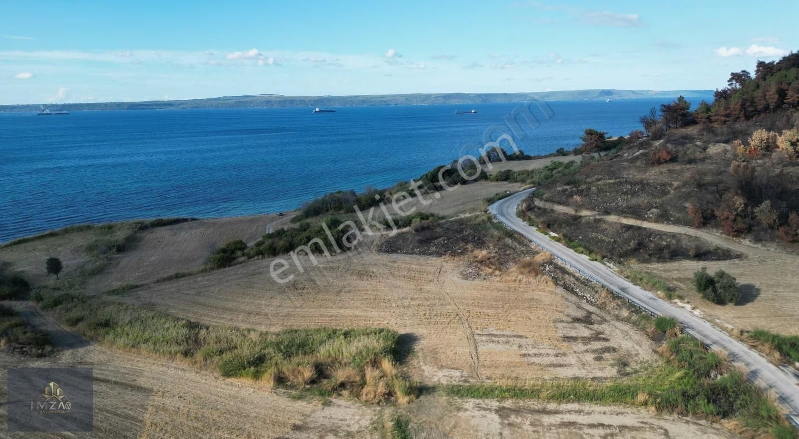Deniz Manzaralı & Asfalt Yola Cephe Satılık Arsa - Görsel 23