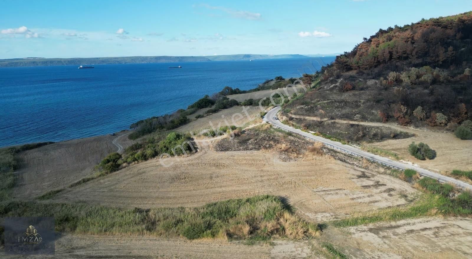 Deniz Manzaralı & Asfalt Yola Cephe Satılık Arsa - Görsel 8