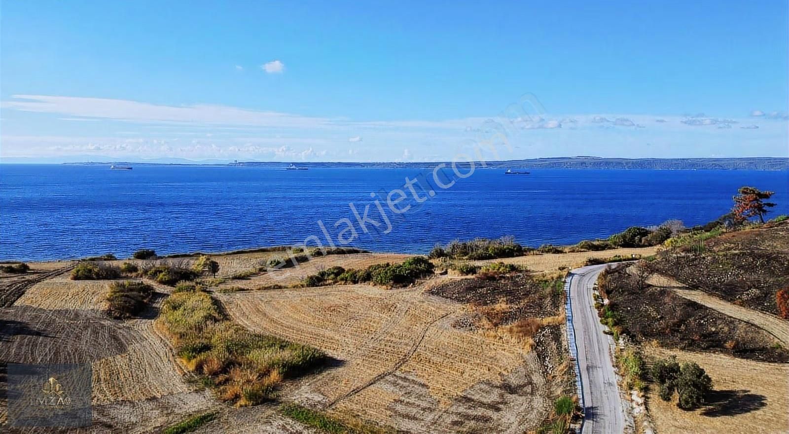 Deniz Manzaralı & Asfalt Yola Cephe Satılık Arsa - Görsel 18