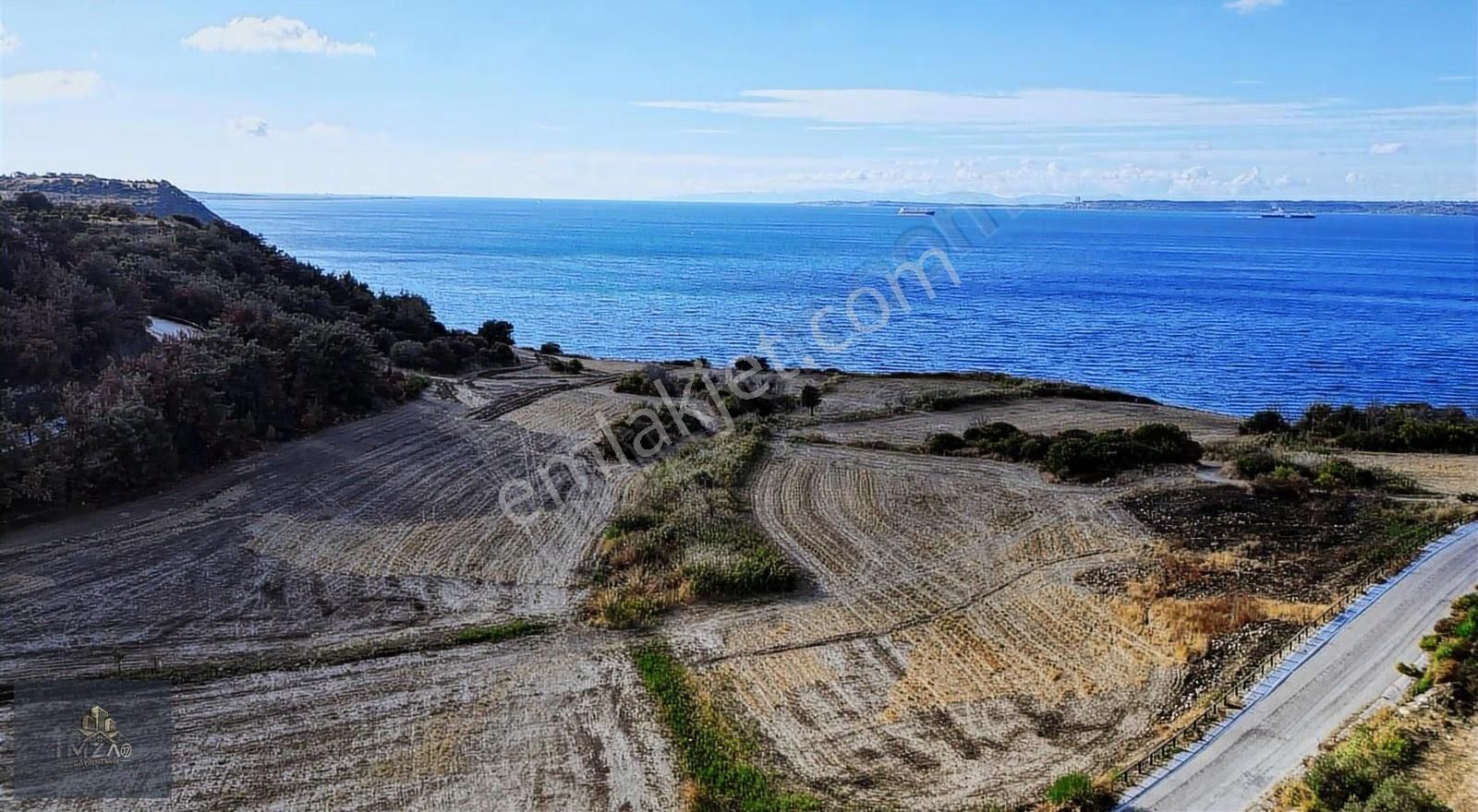 Deniz Manzaralı & Asfalt Yola Cephe Satılık Arsa - Görsel 14