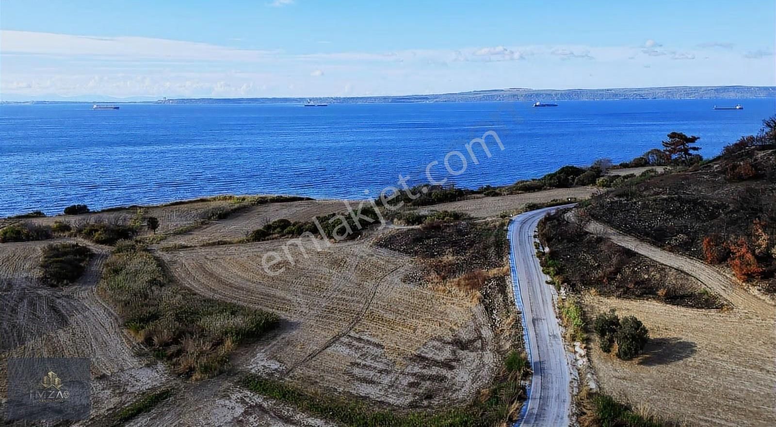 Deniz Manzaralı & Asfalt Yola Cephe Satılık Arsa - Görsel 26