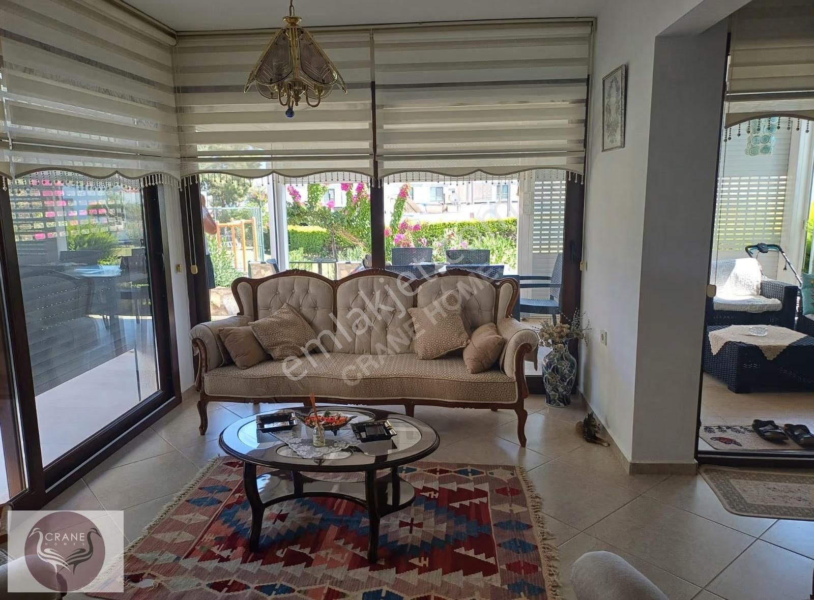 Yahşi Plajlı Sitede 4+1 Bahçe Kullanımlı Bakımlı Villa - Görsel 22