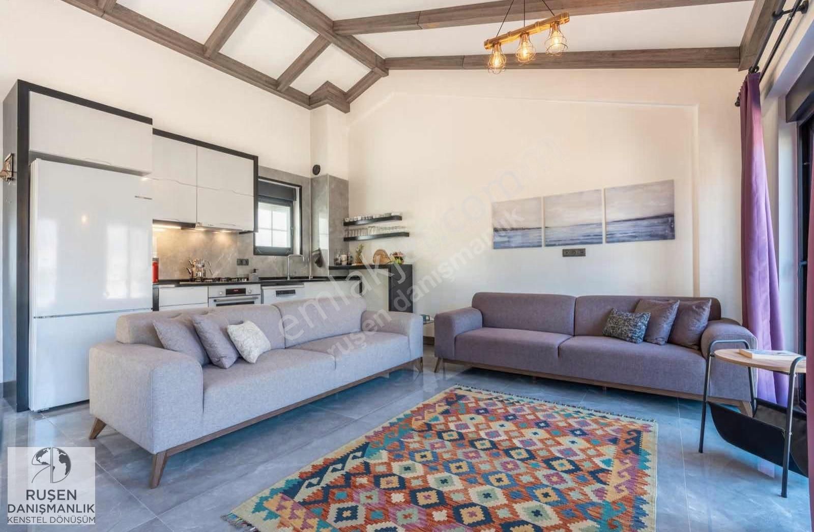 Kaş Çukurbağ Yarımadasında Deniz Manzaralı, Müstakil Villa - Görsel 20