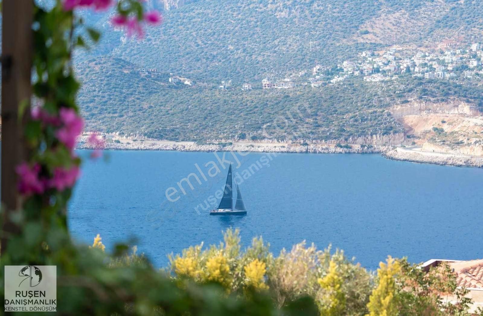 Kaş Çukurbağ Yarımadasında Deniz Manzaralı, Müstakil Villa - Görsel 14