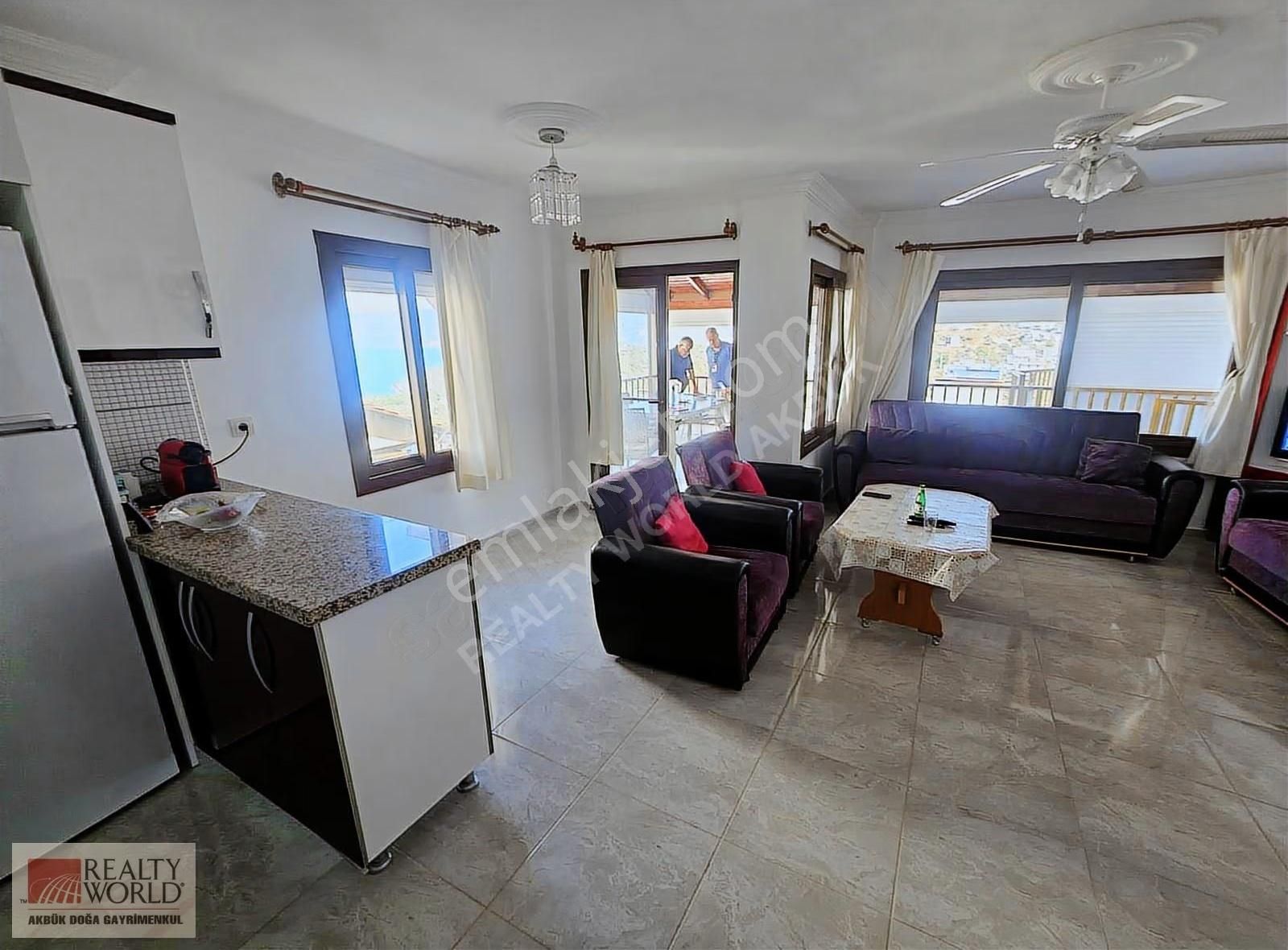 Didim Akbük De Satılık Müstakil Bahçeli Deniz Manzaralı Villa - Görsel 21