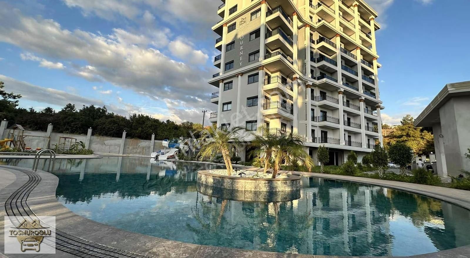 Alanya Tosmur Da 1+1 Kiralık Sıfır Daire - Görsel 3