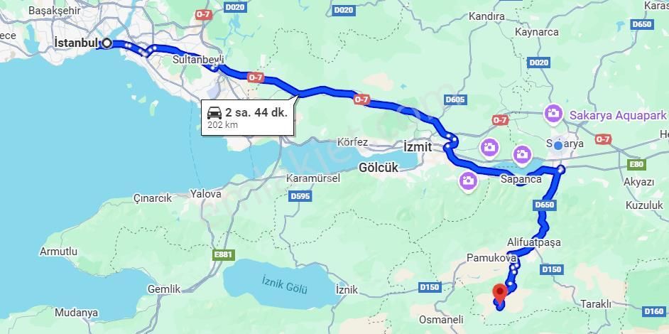 Doğayla İç İçe 1.977 M² Tarla – Geyve Halidiye Mahallesinde! - Görsel 7