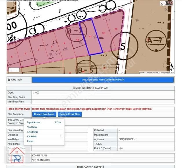 Üniversite Yakınında 7 Kat İzinli 171 M2 Arsa - Görsel 3