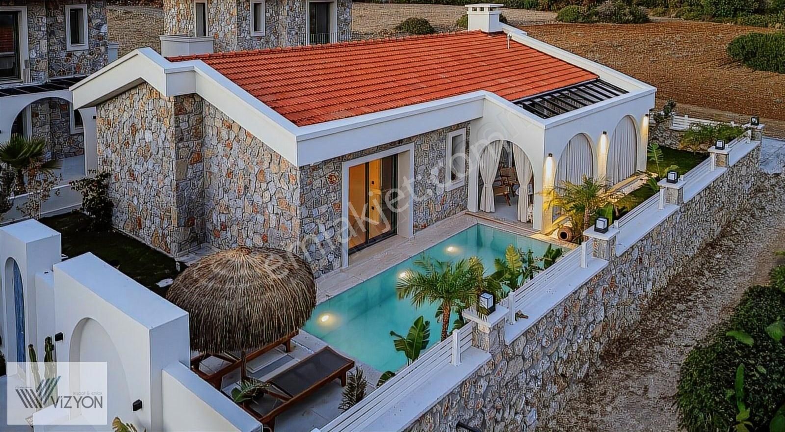 Datça Karaincirde Müstakil, Havuzlu, Bahçeli, Lüks Villa - Görsel 37